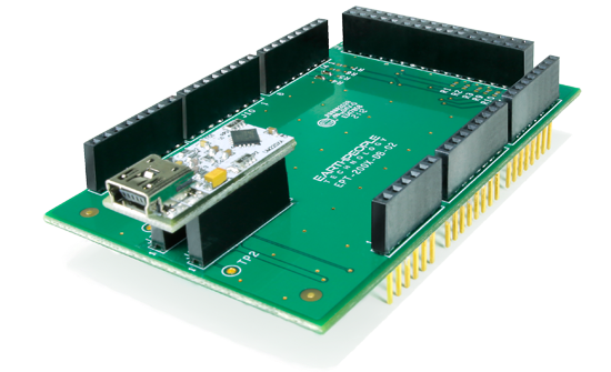 EPT-201X-DB-M4 I2C Slave Communications Board for the Arduino 2560 Mega